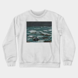 barely holding on Crewneck Sweatshirt